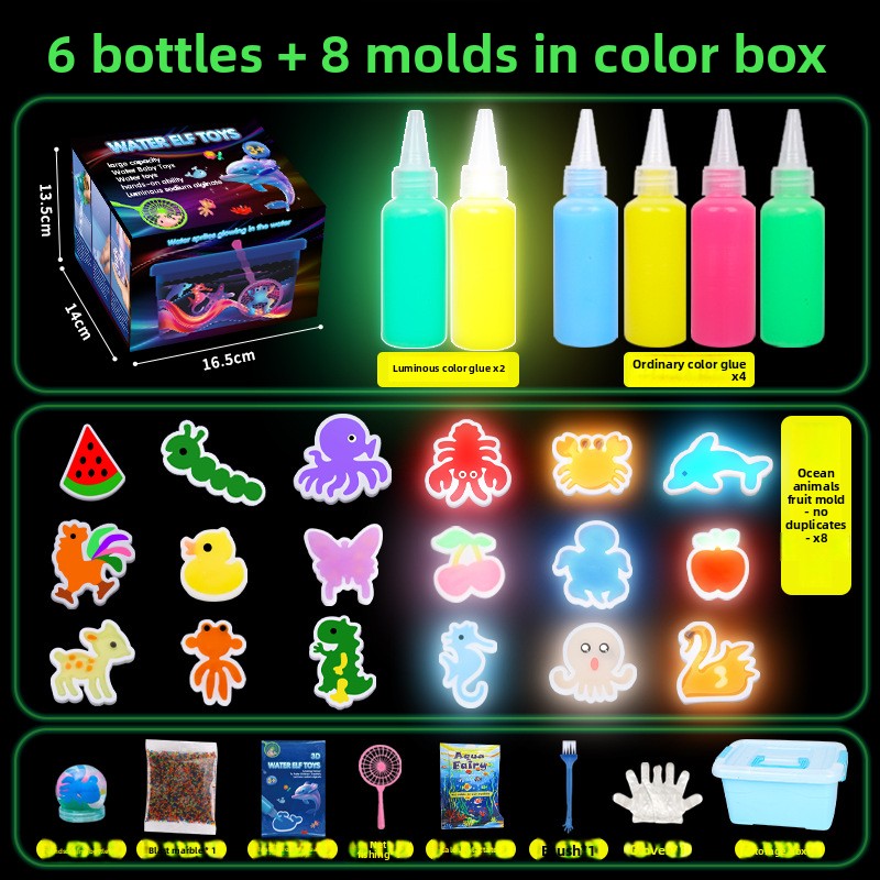 DIY Water Elf Pearlescent Solution Toy Kit