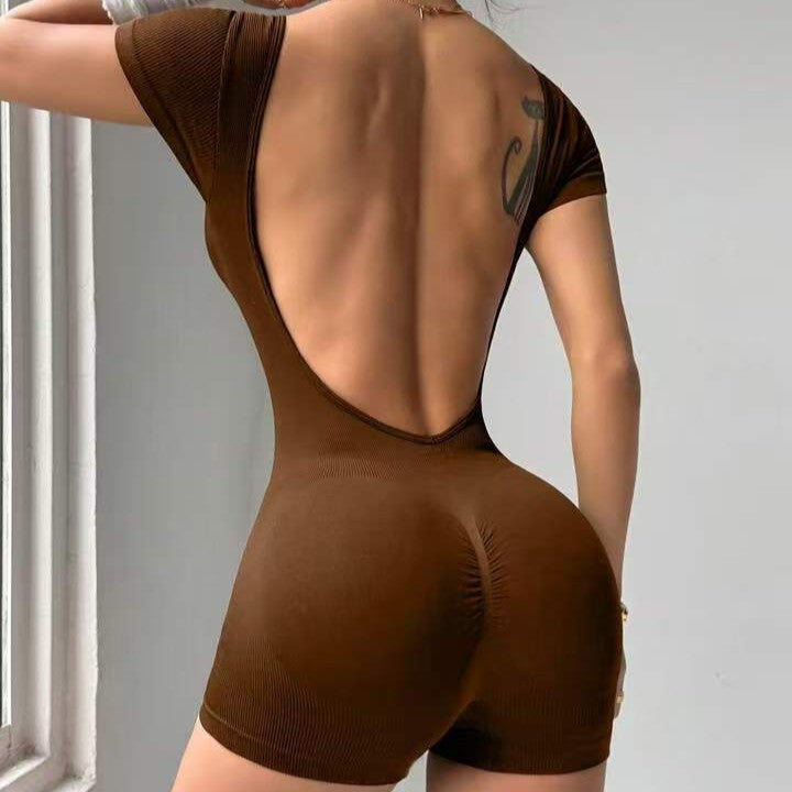 Seamless Yoga Jumpsuit for Women Fitness Wear