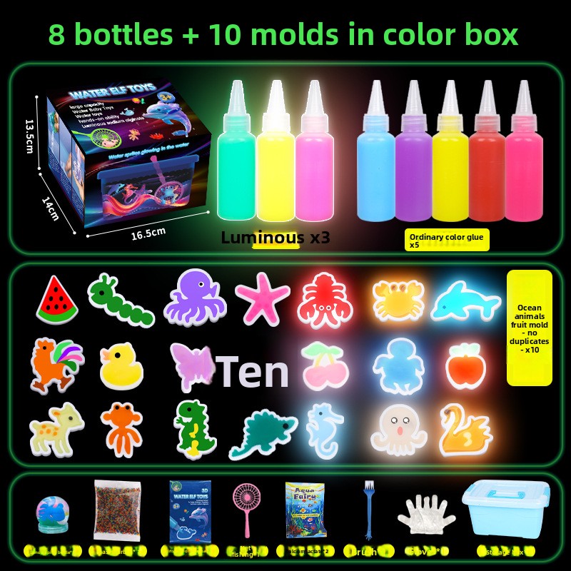 DIY Water Elf Pearlescent Solution Toy Kit