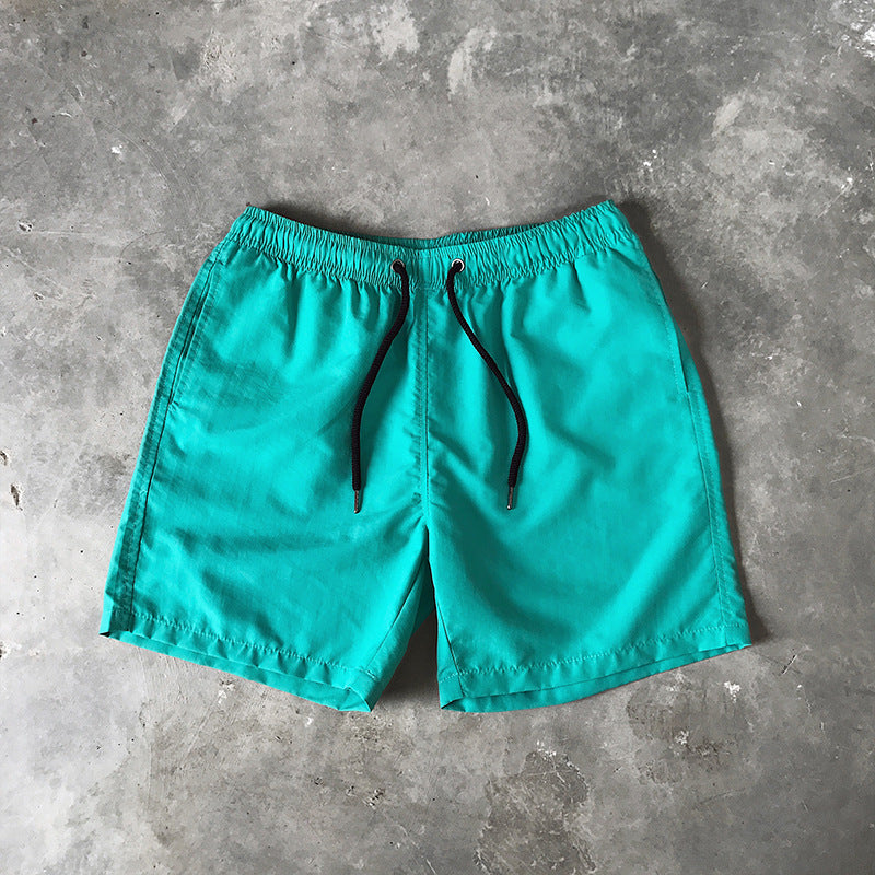 Men Summer Casual Shorts Quick Dry Loose Fit Beach Shorts