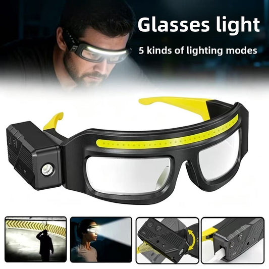 Multifunctional Sensor Headlamp with Type-C Charging
