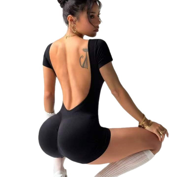 Seamless Yoga Jumpsuit for Women Fitness Wear