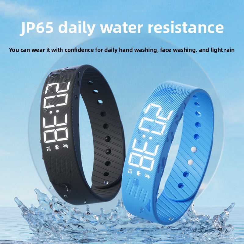 Smart Multi-Function Electronic Watch with Vibrating Alarm