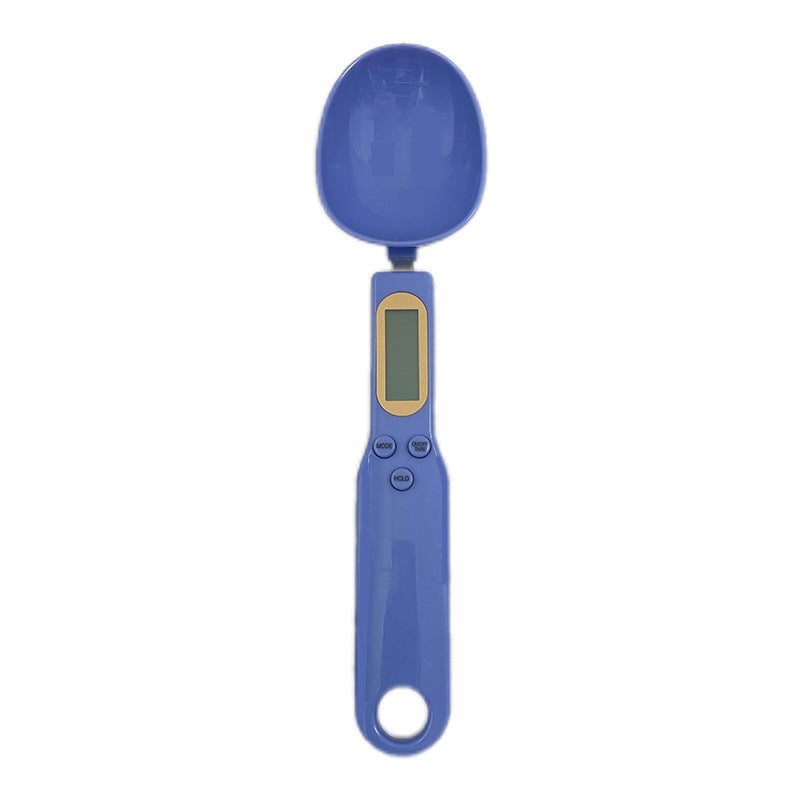 Portable Electronic Kitchen Scale with Spoon Design