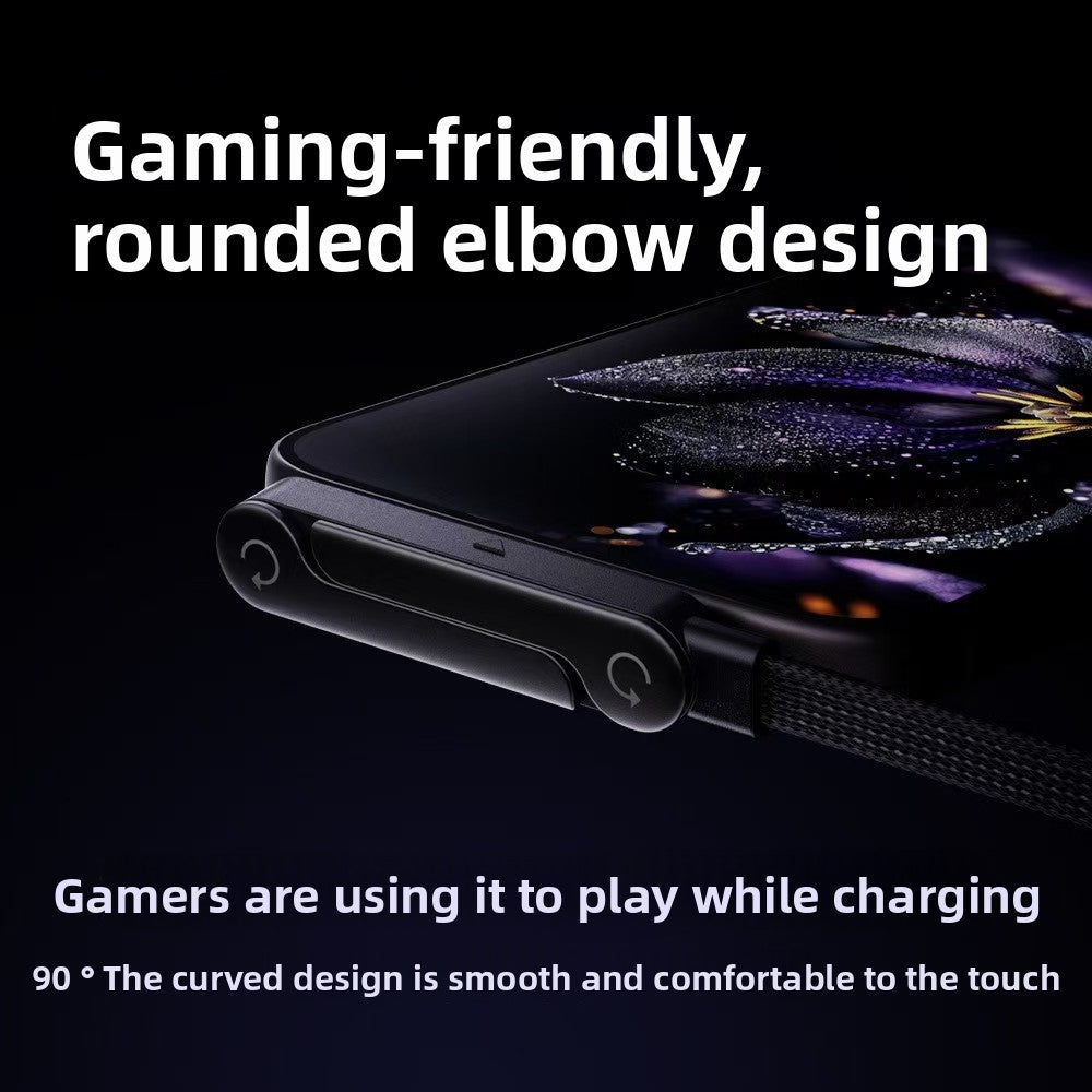 240W Angled Fast Charging Data Cable