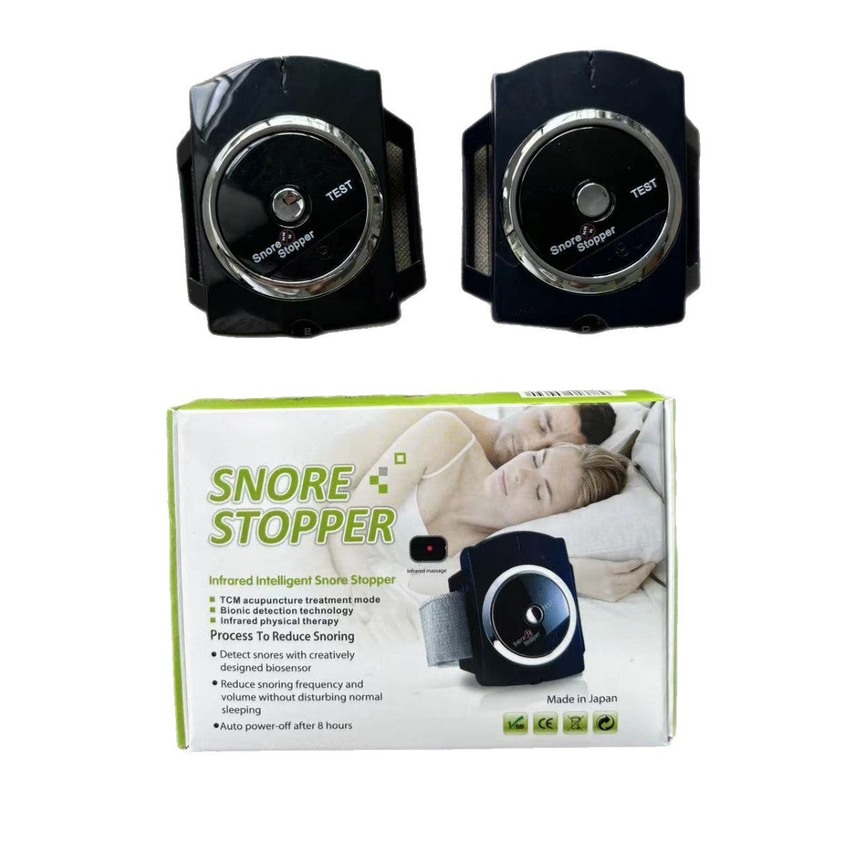 Wrist Type Electronic Anti Snoring Device